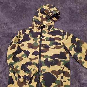 100% Authentic Bape Kids Camo Jacket